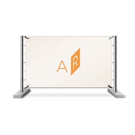 Bauzaunbanner | B 340 cm x H 173 cm | einseitig bedruckt