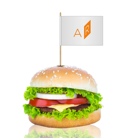 Burgerfahnen | ca. 15 cm | beidseitig bedruckt