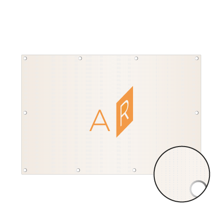 Mesh Banner | individuelle Größe | einseitig bedruckt