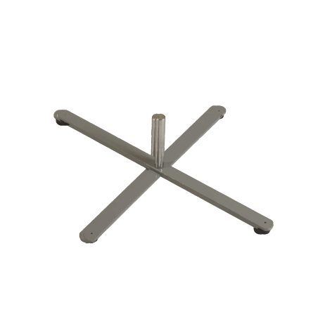 Beachflag Standfuß | Kreuzfuß klein | ohne Druck