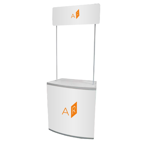 Promotiontheke | B 80,5 cm x H 219,5 cm x T 45 cm | bedruckt