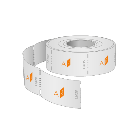 Rollengutscheine (500 Abrisse) Individualdruck