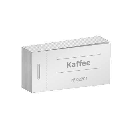 Blockgutscheine groß Individualdruck