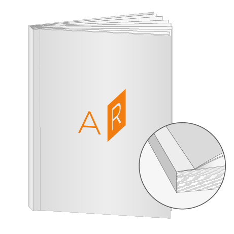 Broschüren Klebebindung DIN A6