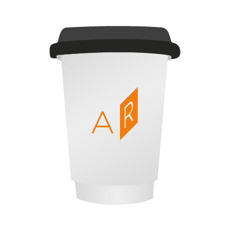 Pappbecher to Go BIO | 400 ml doppelwandig | rundum bedruckt